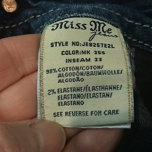 Miss Me Mid Rise Easy Boot jeans - Picture 8 of 10